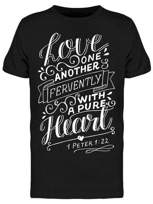 Pure Heart Tee Men's -Image by Shutterstock Men's T-shirt