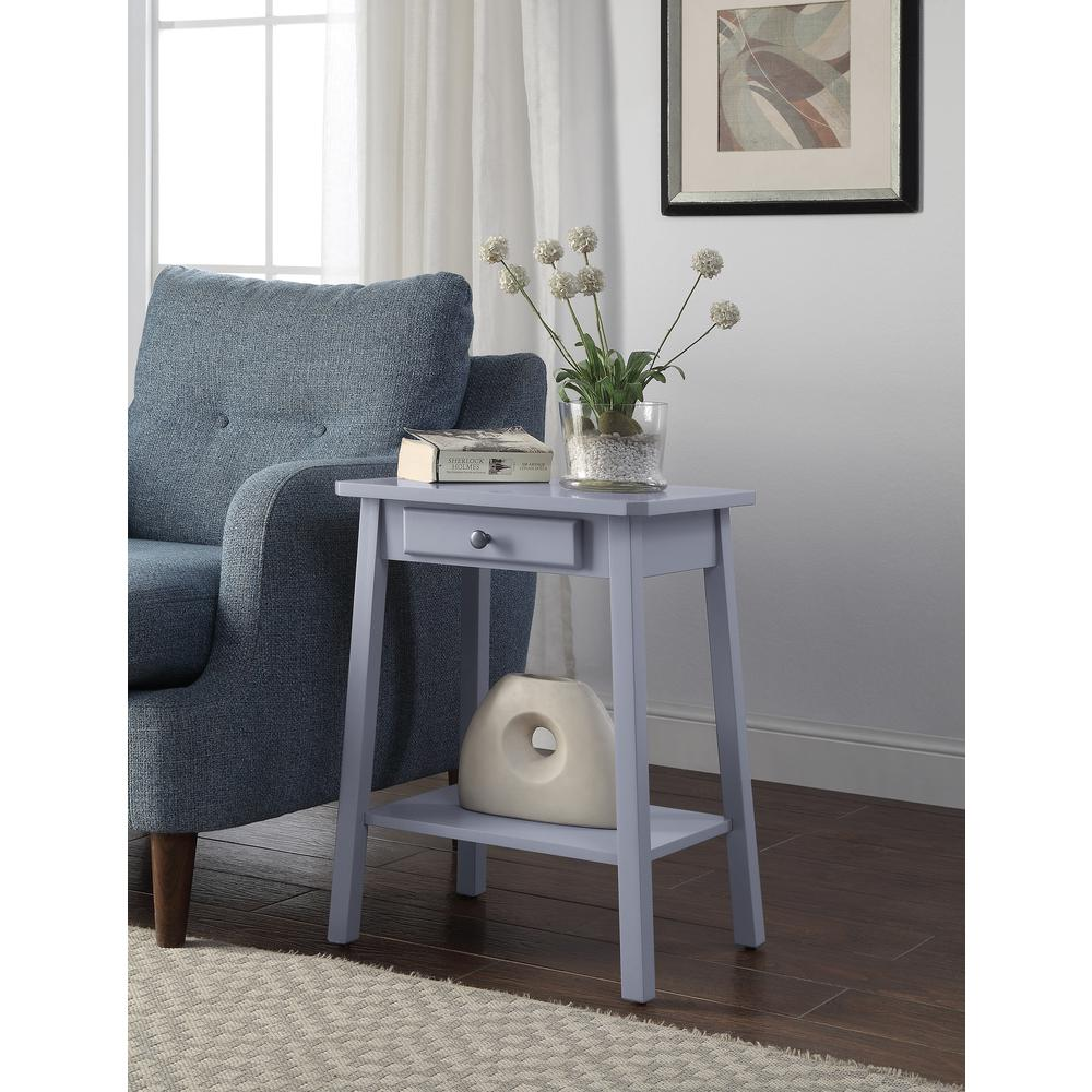 Kaife Accent Table, Gray Finish 97860 - Enhance Your Space with Style