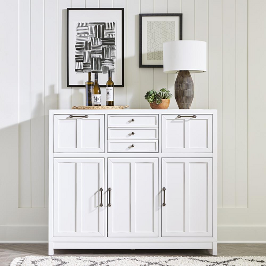 Liberty Furniture Capeside Cottage Buffet - White