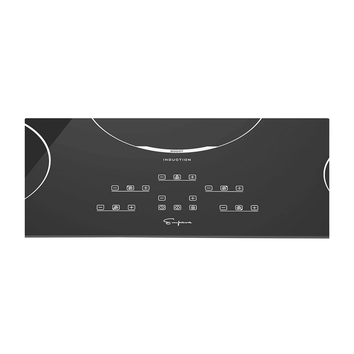 Empava 36EC01 36 Inch 5 Elements Black Induction Cooktop