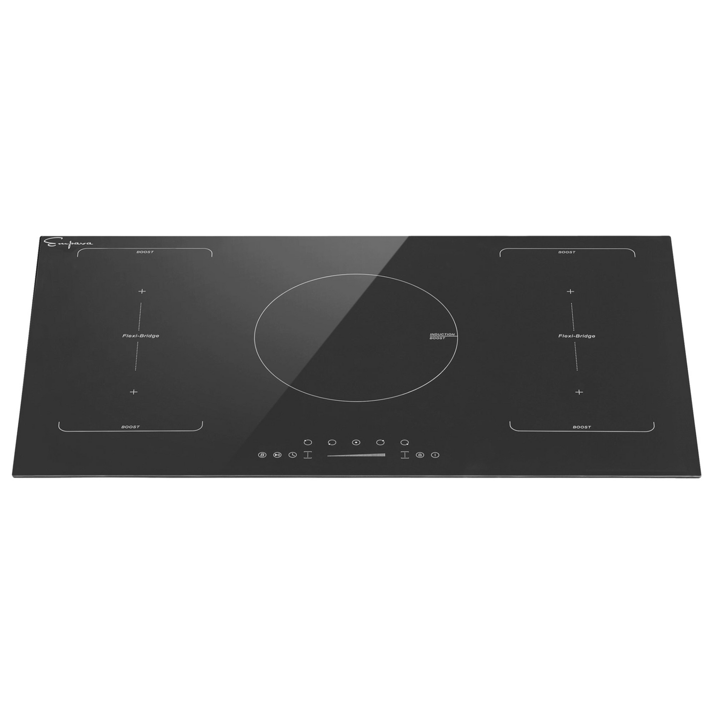 Empava 36EC05 36 Inch Black Electric Stove Induction Cooktop