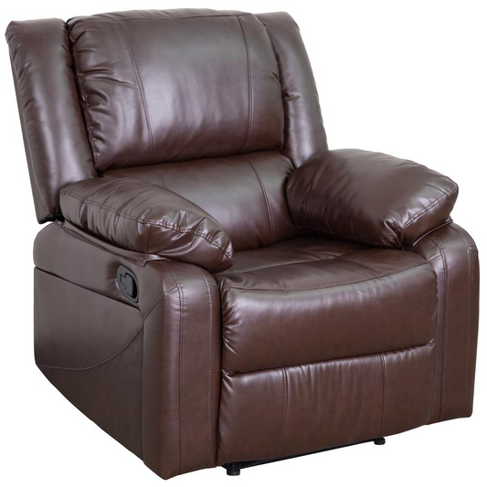 Harmony Series Brown LeatherSoft Recliner - Comfortable and Stylish | [Brand Name]