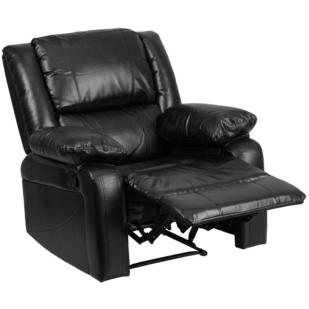 Harmony Series Black LeatherSoft Recliner - Contemporary Style, Comfortable and Stylish