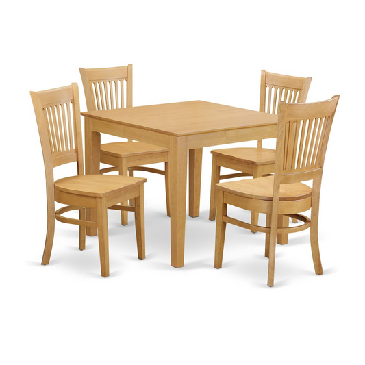 5 PC Dinette Set - Table and 4 Dinette Chairs