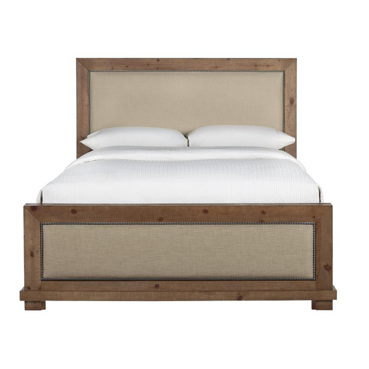 King Upholstered Bed - Elegant and Comfortable | Shop Now