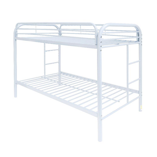 Thomas Twin/Twin Bunk Bed, White - Space-Saving and Durable