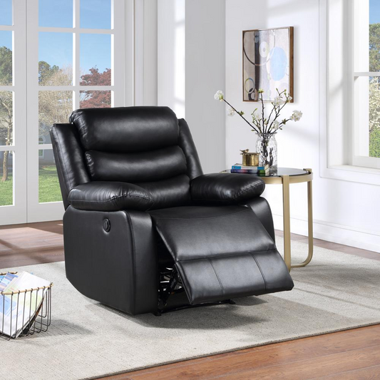 Power Recliner, Black PU 56910 - Comfortable and Stylish | Shop Now