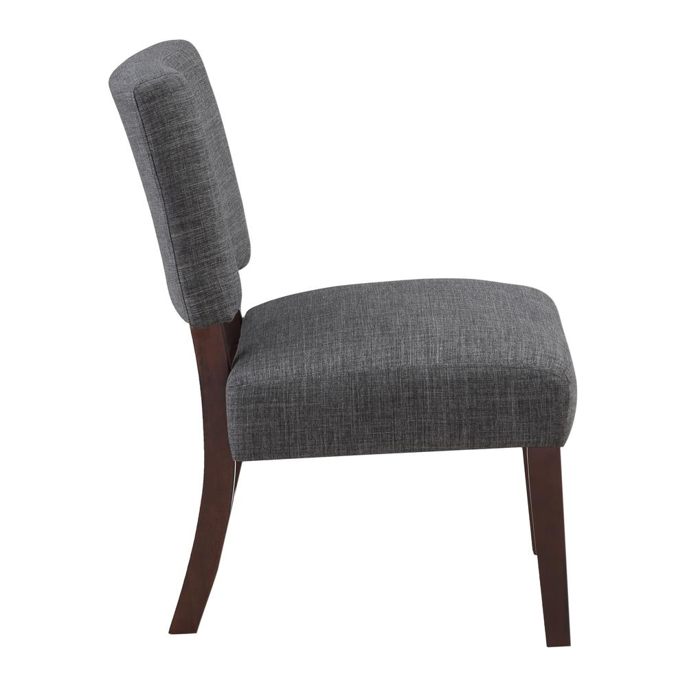 Jasmine Accent Chair - Contemporary Modern Design | Soft Padded Seat | Trendy Polyester Fabric