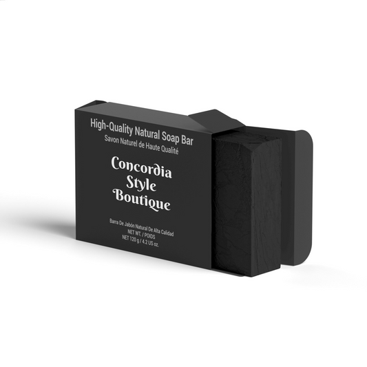 Organic Charcoal Soap - Natural, Moisturizing, and Detoxifying