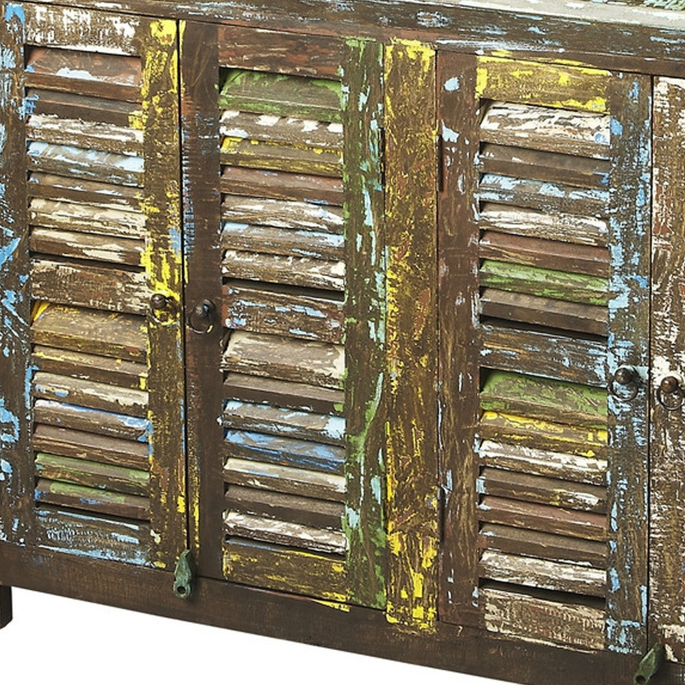 "Haveli Reclaimed Wood Sideboard"