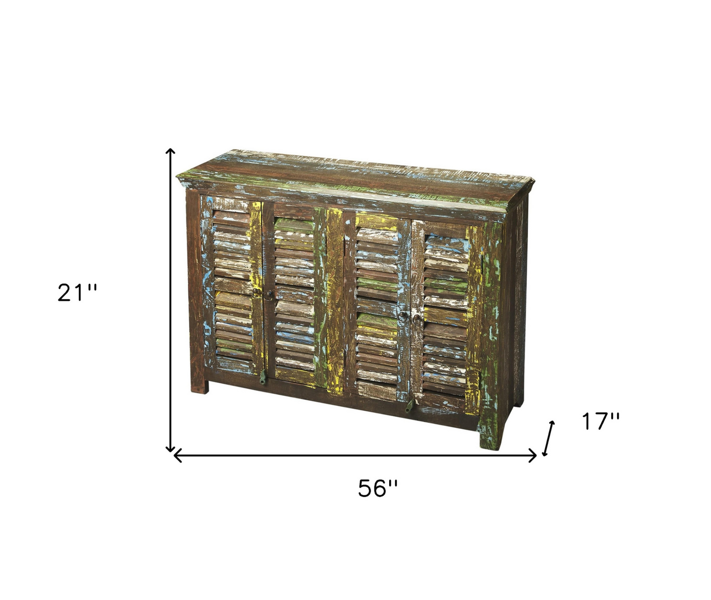 "Haveli Reclaimed Wood Sideboard"