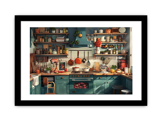 Kitchen Framed Print | High Quality Artwork for Your Kitchen