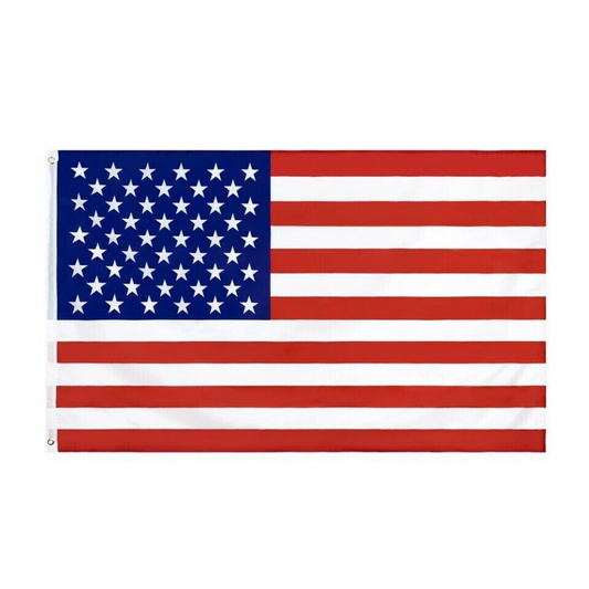 3x5 FT American Flag with Brass Grommets - Premium Polyester Material