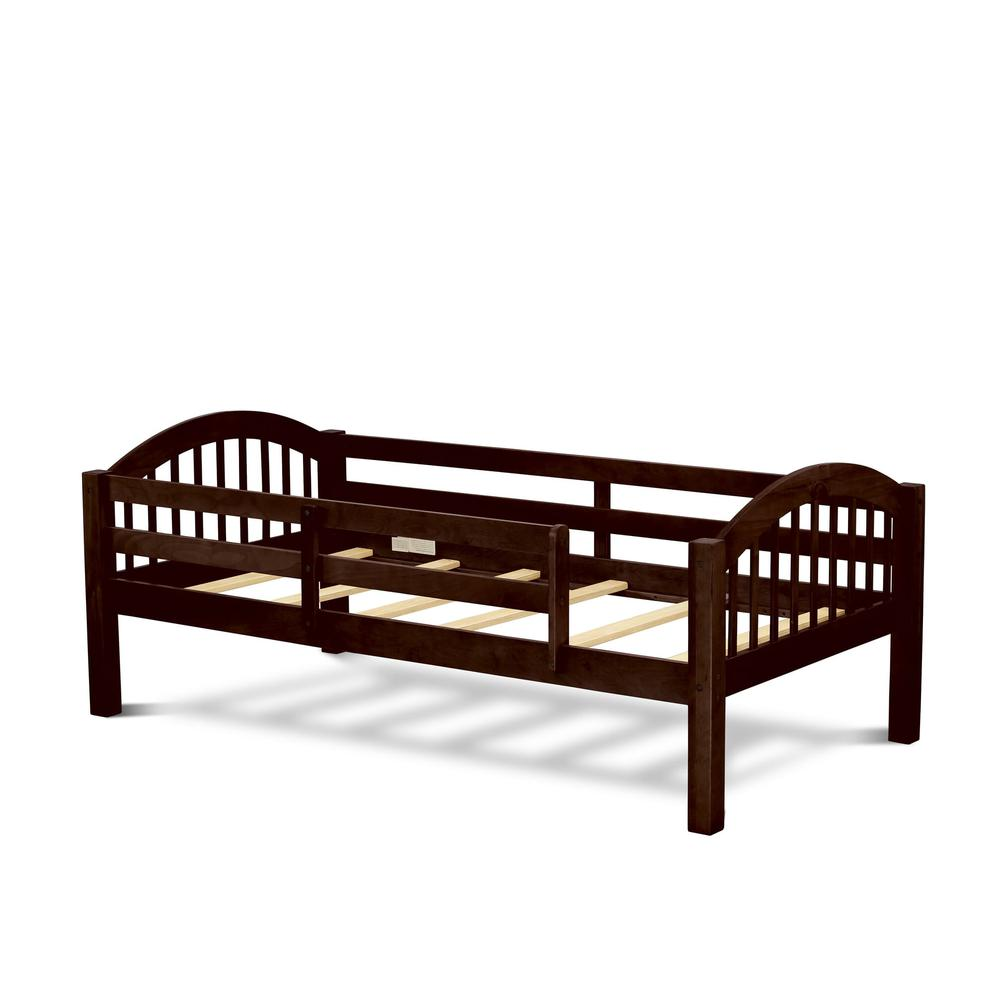 Verona Twin Bunk Bed in Java Finish