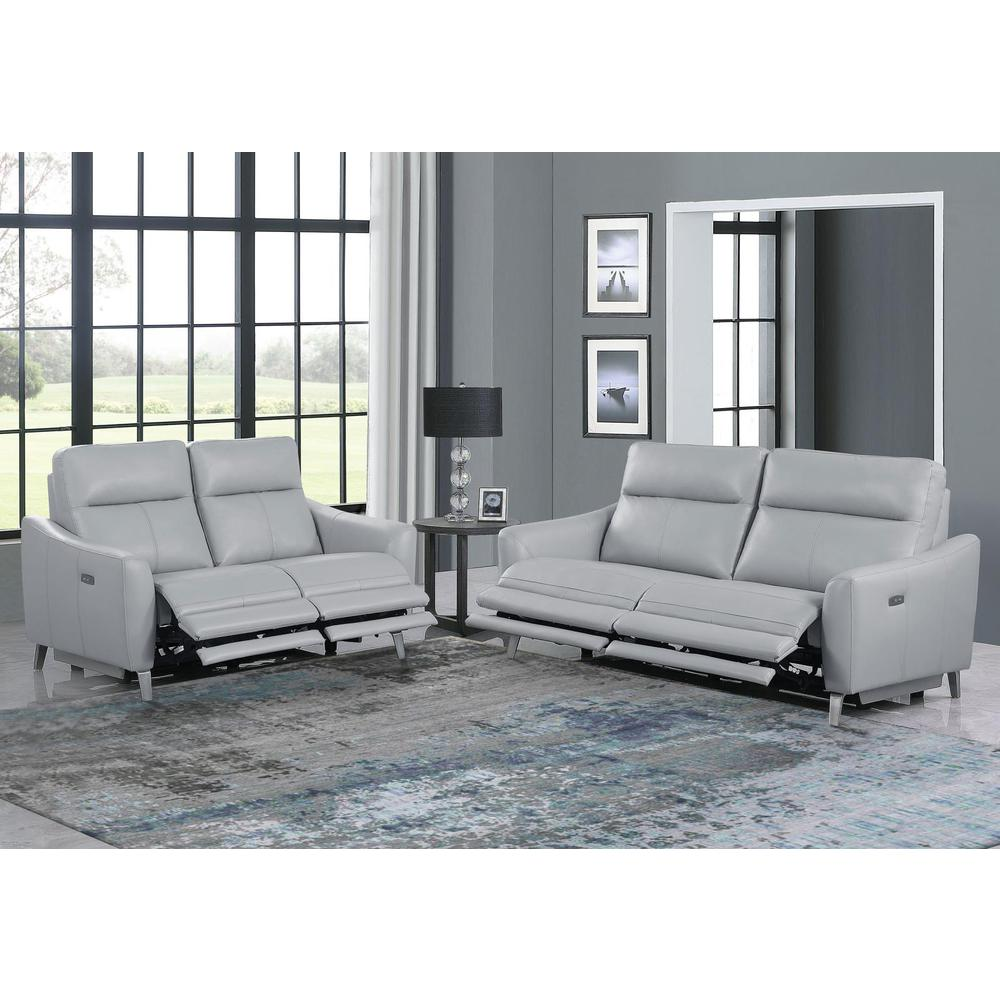 Derek Upholstered Power Living Room Set