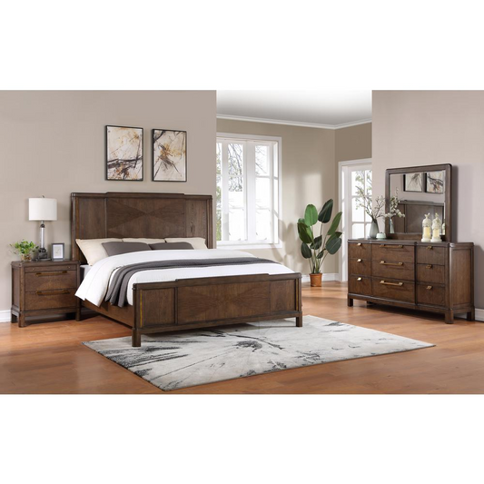 Milan 4PC King Bedroom Set