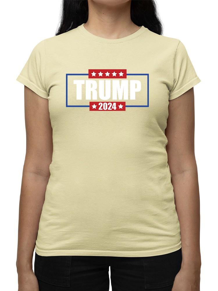 Trump 2024 T-Shirts T-shirt Color Women's