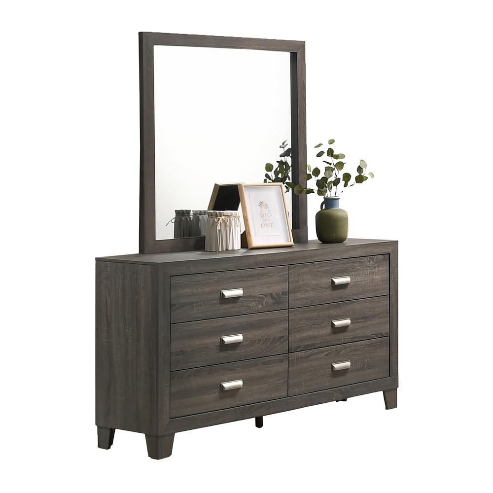 Anastasia 5 Piece Bedroom Set with Extra Night Stand, Eastern King - Best Quality Furniture