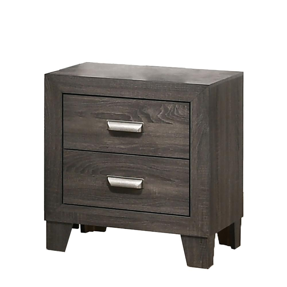 Anastasia 5 Piece Bedroom Set with Extra Night Stand, Eastern King - Best Quality Furniture