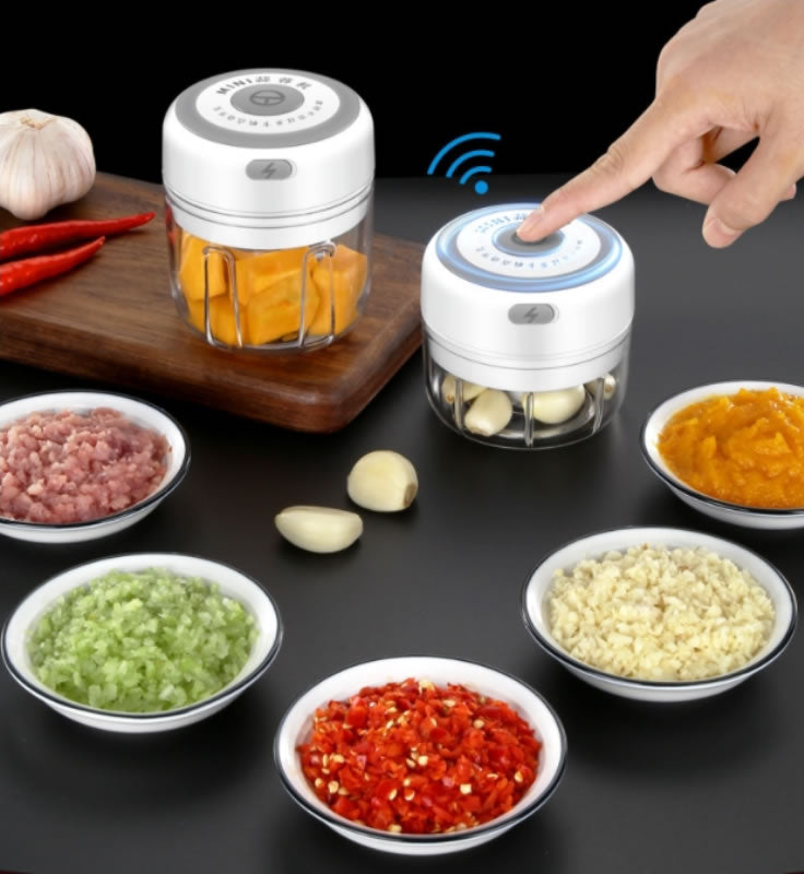 Quick Chop Powered Herbs, Veggie Chopper, and Salsa Maker - Efficient and Versatile Kitchen Companion