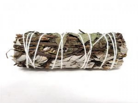 Peppermint & White Sage Mix Sage Bundle 3-4" - Cleansing Properties, Prosperity, Growth