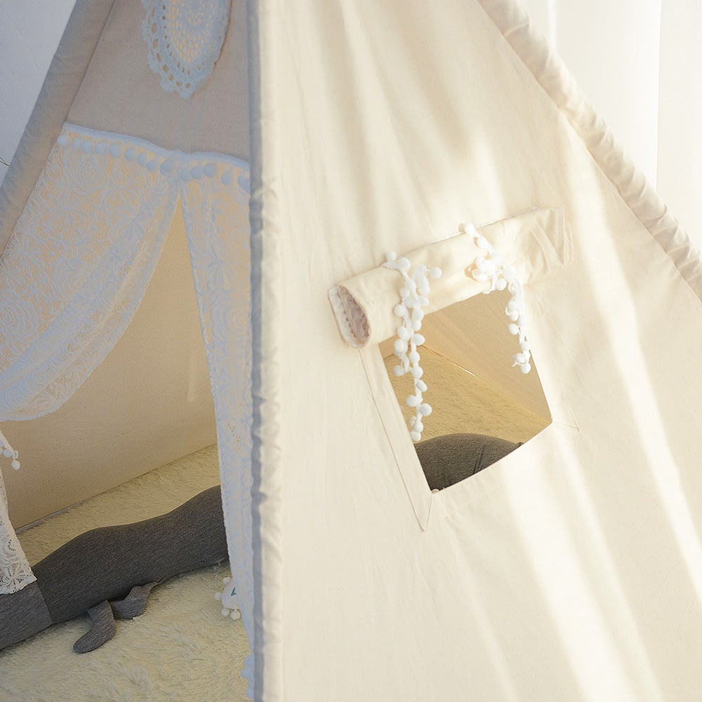 Kids Teepee Tent-Children's Teepee | Perfect Play Area for Imaginative Play