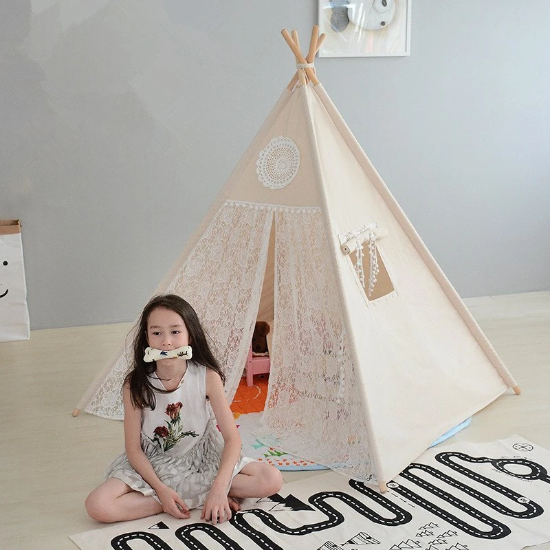 Kids Teepee Tent-Children's Teepee | Perfect Play Area for Imaginative Play