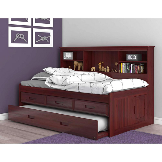 Twin Daybed with 3 Sturdy Drawers and a Twin Sized Trundle