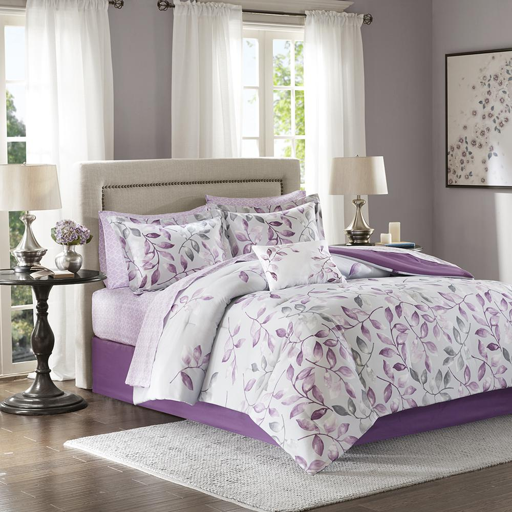 Printed 7 Piece Comforter Set