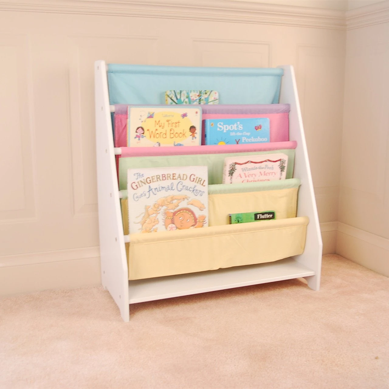 Small White Bookshelf - Modern White Bookshelf