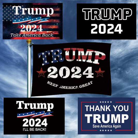 3x5FT Donald Trump 2024 Flag Save America Again Presidential Election Make America Great Again -free shipping