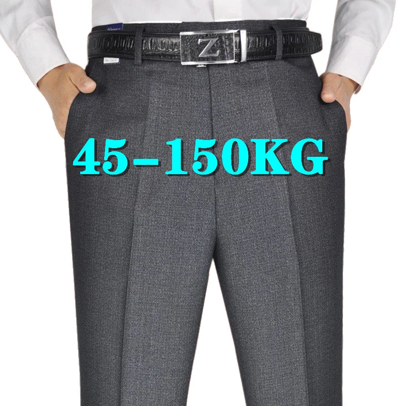 Men's Pants Clothing Pantalones Oversized High Waist Trousers New Streetwear Casual Overweight Office Male Bottoms Free Shpping