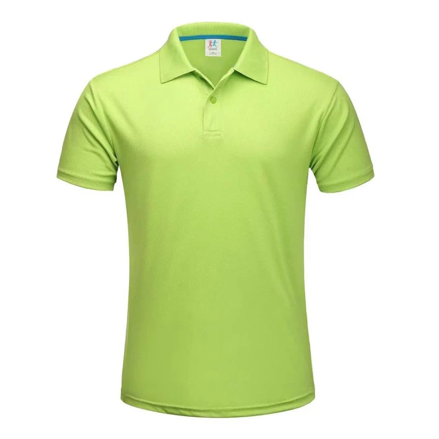 Men Golf Polo Shirt Dry Fit Sports Tshirt Polyester Running Shirt Quick Dry T-shirts For Men Playeras Polos Pour Hommes