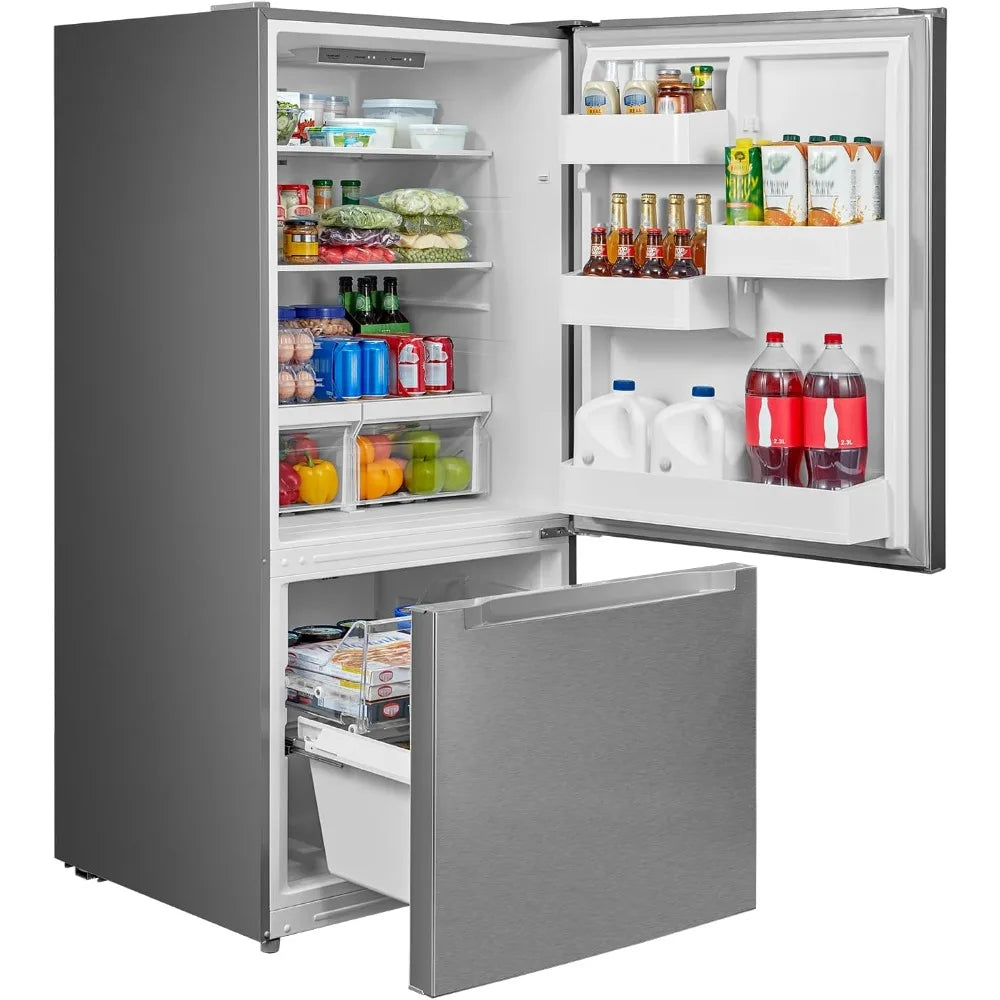 MRB19B5AST 18.7 Cu.Ft Bottom Mount Frost-Free Refrigerator, Stainless Steel