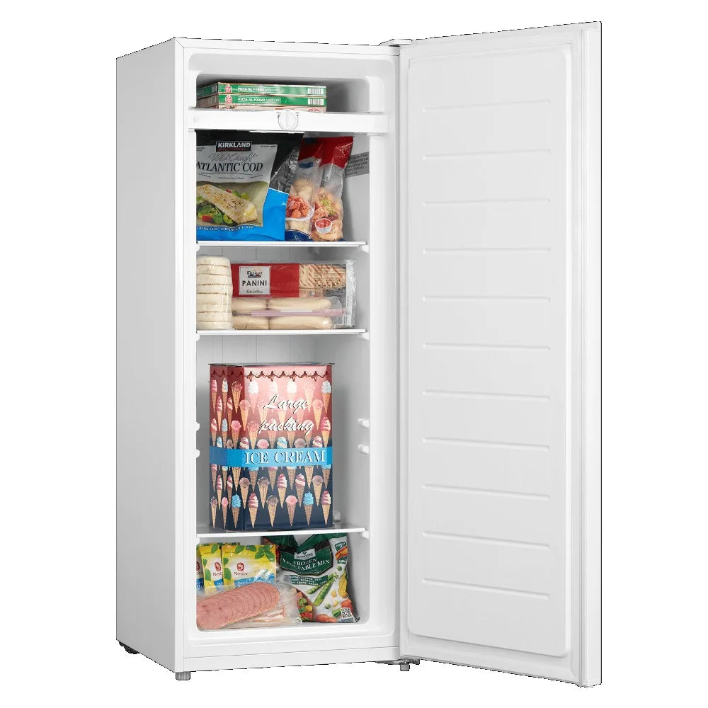 2024 New 7.0 Cu Ft Upright Freezer, White