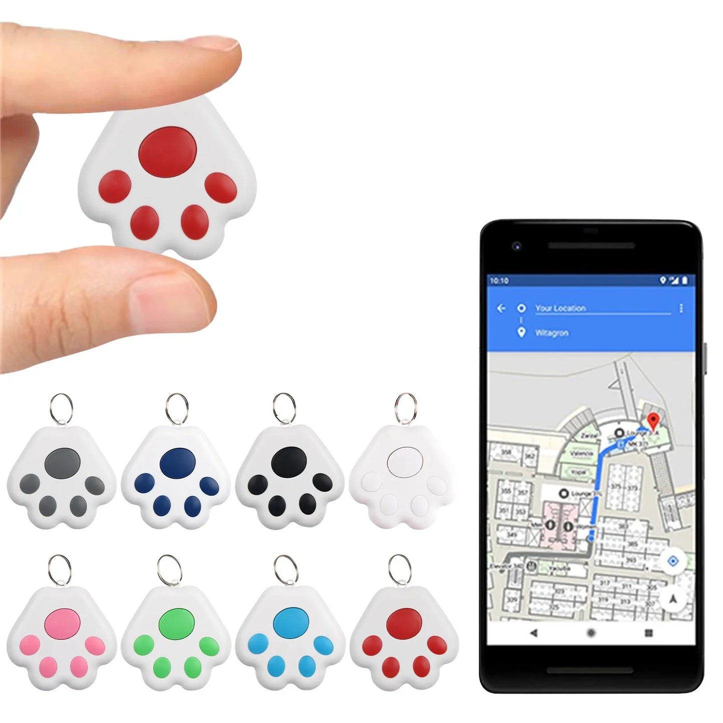 Kids Mini GPS Tracker Bluetooth 5.0 for IOS/ Android