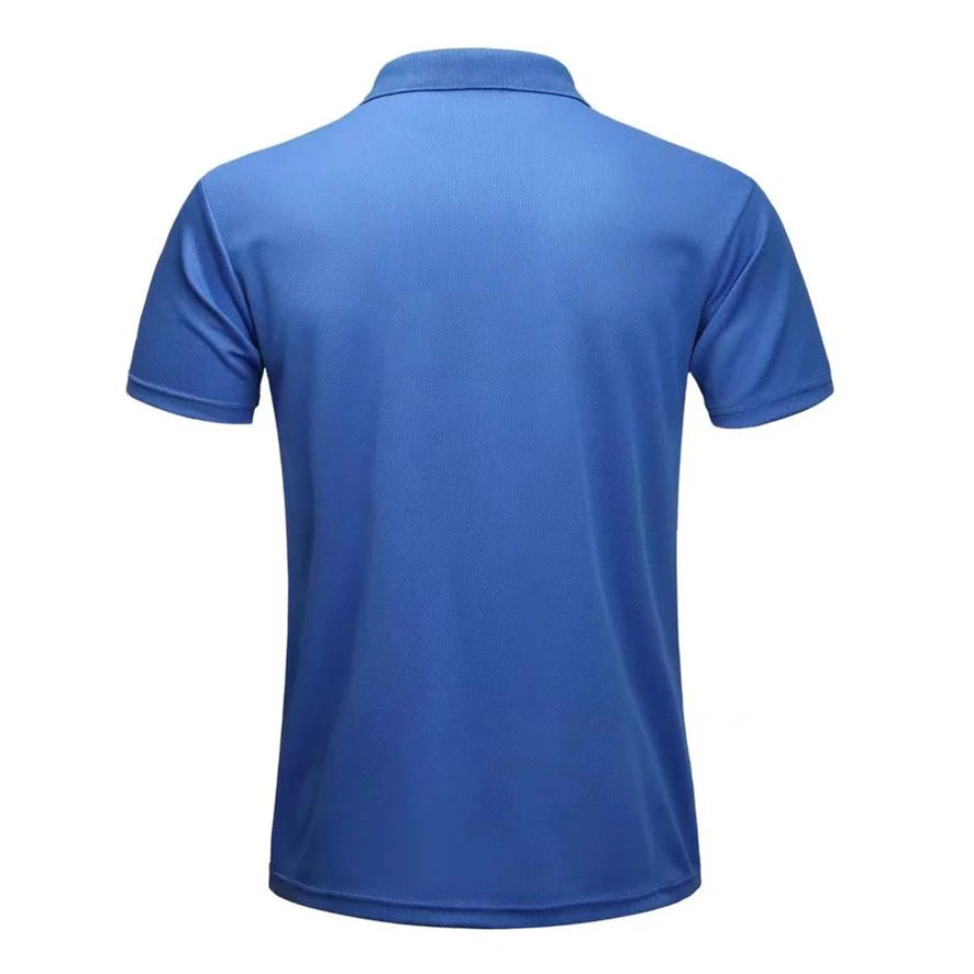 Men Golf Polo Shirt Dry Fit Sports Tshirt Polyester Running Shirt Quick Dry T-shirts For Men Playeras Polos Pour Hommes