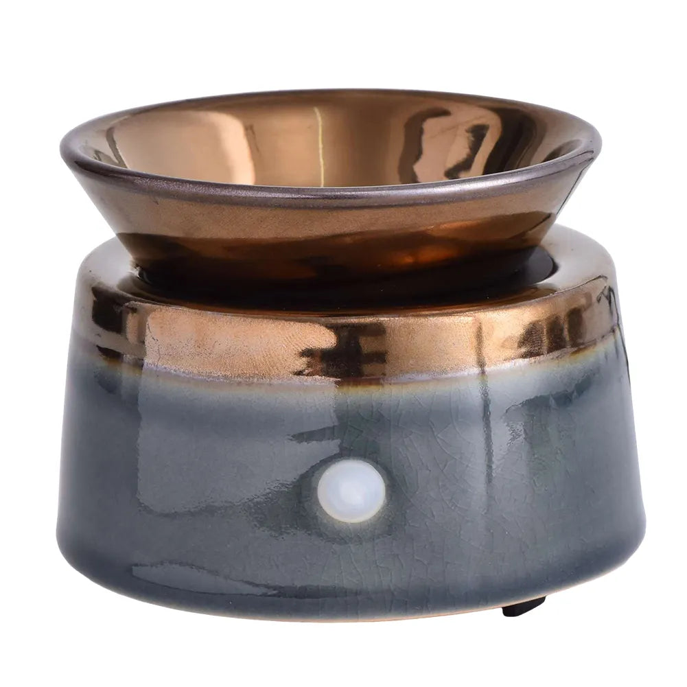 3 In 1 Wax Melt Warmer Electric Ceramic Essential Oil Burner Versatile for Home Bedroom Decoration