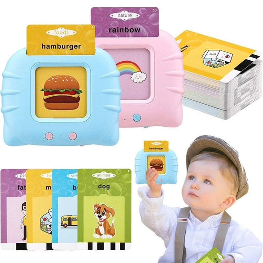 Kids Toys Talking Flash Cards Learning English Electronic Book