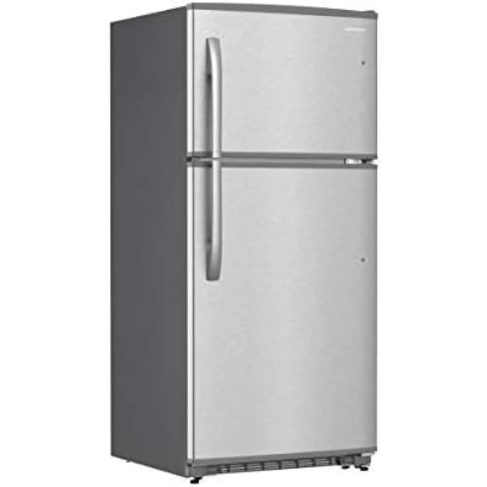 GSSMD Top Mount Refrigerator, 18 Cu.Ft, Stainless Steel