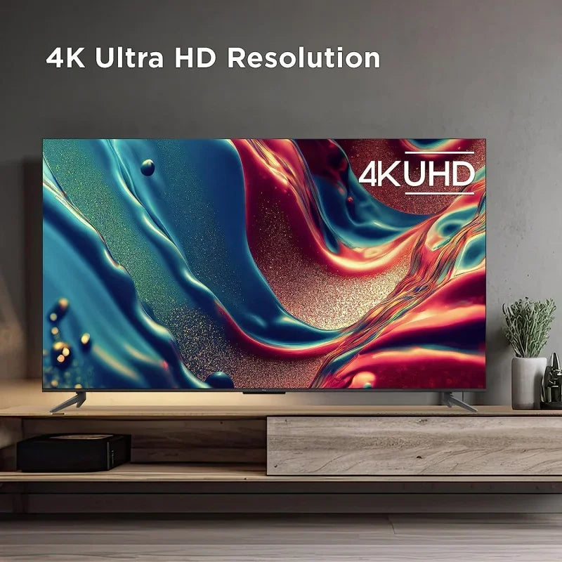 TCL 65-Inch Q6 QLED 4K Smart TV with Google (65Q650G, 2023 Model) Dolby Vision, Atmos, HDR Pro , Game Accelerator Enhanced Gamin