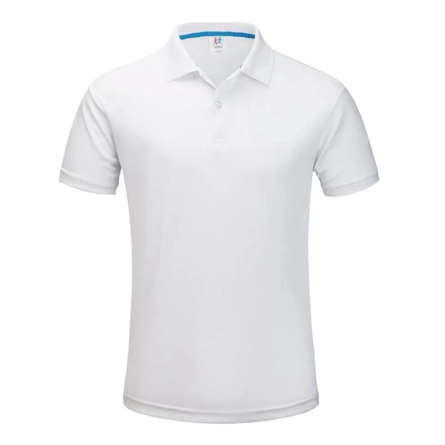 Men Golf Polo Shirt Dry Fit Sports Tshirt Polyester Running Shirt Quick Dry T-shirts For Men Playeras Polos Pour Hommes